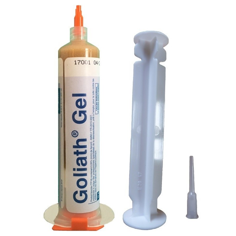 Goliath Gel Anti-Cafards avec poussoir et aiguille