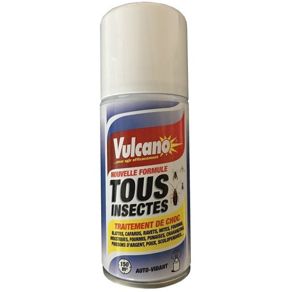 Barrage insecticide volants, rampants et acariens - Vulcano