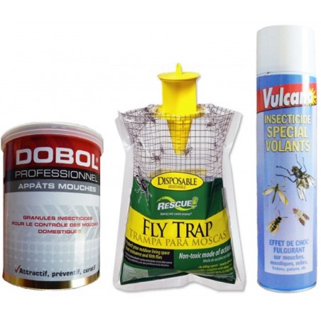 PACK PRO ANTI-MOUCHES