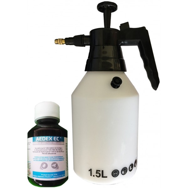 AEDEX 100 ML AVEC PULVERISATEUR 1.5 litres