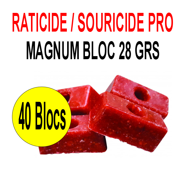 Raticide ROBUST PATE - Paquet de 150g